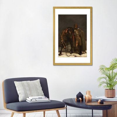 Copy After Odiers Episode De La Retraite De Moscou - Wall Art Print - Framed Fine Art Paper