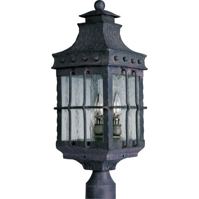 Tête de lanterne d'extérieur 3 lumières Amberly