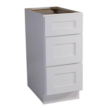 Design HouseFully Assembled 36x21x12 in. Shaker Style Kitchen Wall Cabinet  2-Door in White