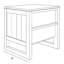 Terrabona 2 - Drawer Solid Wood Nightstand