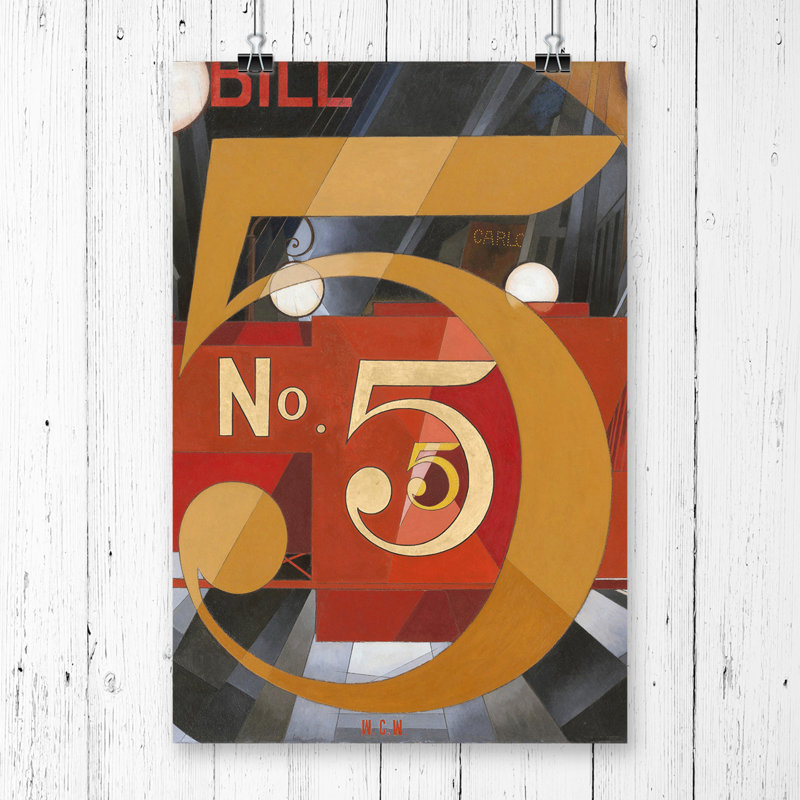 Charles Demuth No. 5 - Frameless Print, 59.4cm H x 42cm W
