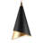 Craney 1 - Light Black/Gold LED Single Pendant