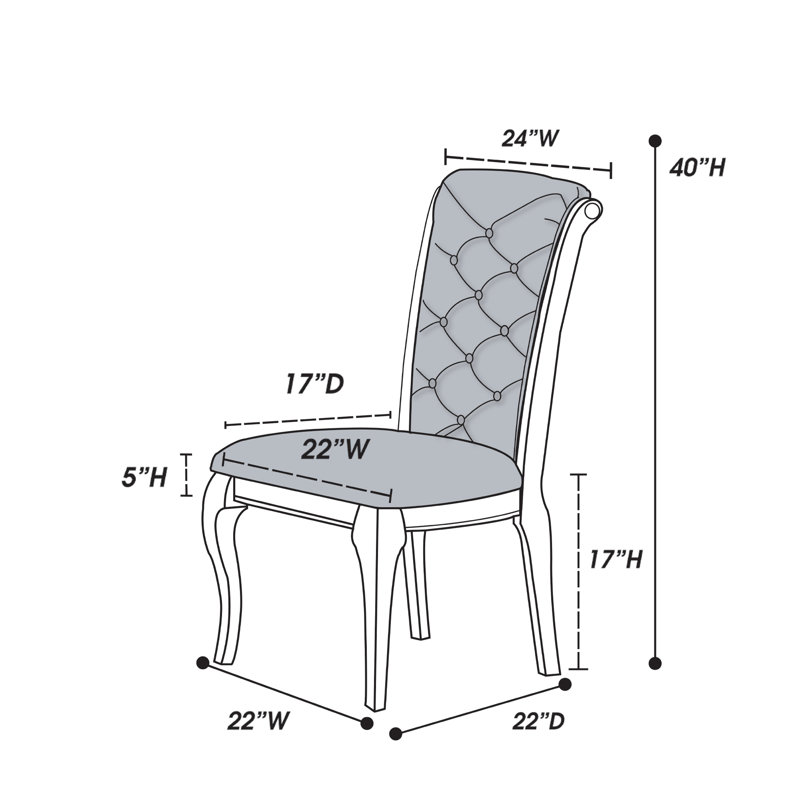 Maaraviyyi 4 - Person Four Leg Dining Set