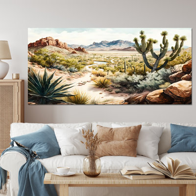 Arizona désert II - impressions sur toile de l'Ouest
