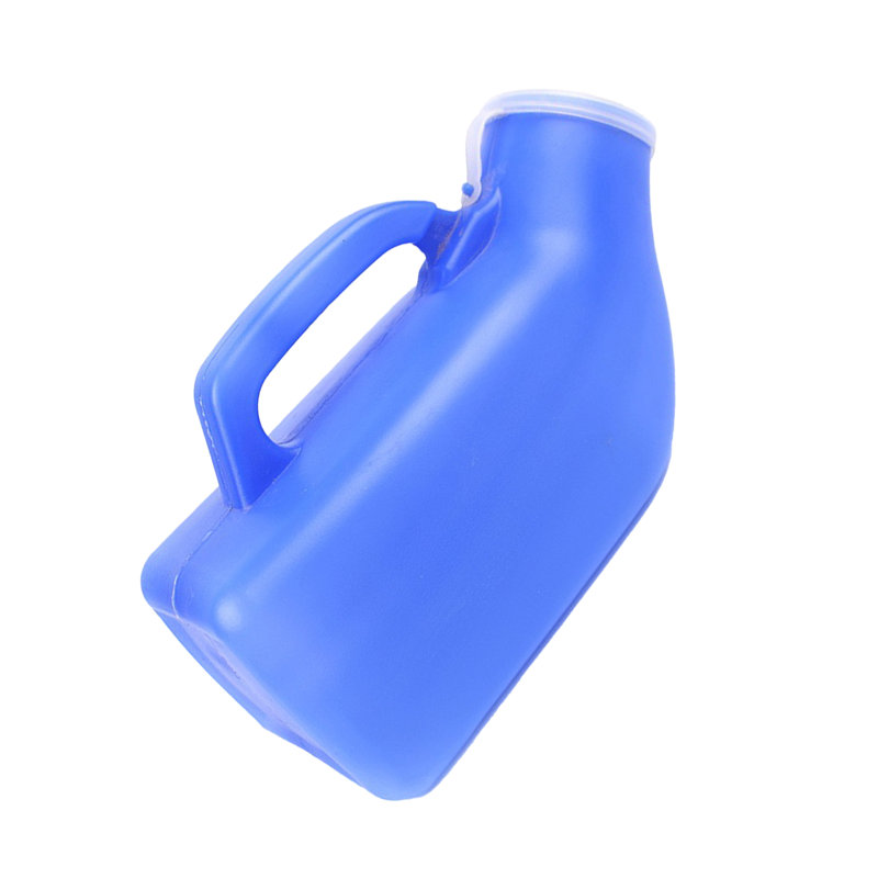 Urinoirs pour hommes - urinoirs en plastique portatifs de 1200 ml / 40 oz d'épaisseur, base anti-basculement et couvercle à encliqueter sécuritaire pour urinoir, personnes âgées, voyage