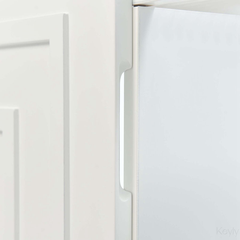 Meuble-lavabo simple 24 po avec comptoir en céramique Braco