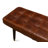 Prince Albert Genuine Leather Upholstered Bench