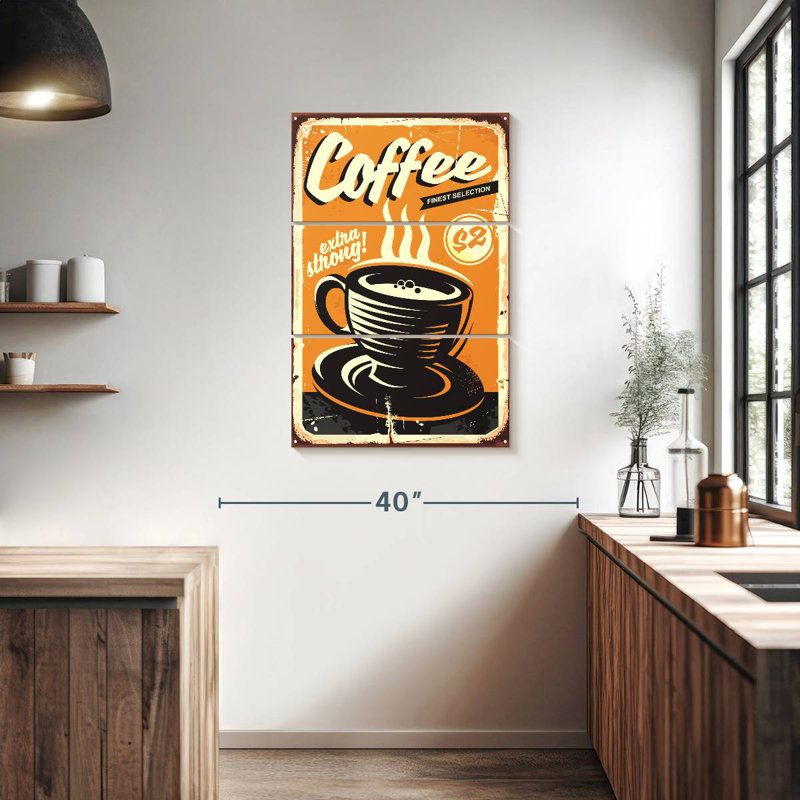 Yarlin Coffee Finest Selection, 38" H x 24" W
