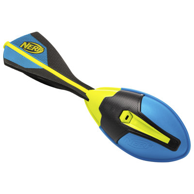 NERF Vortex Ultimate Grip Foam Football - NERF Soft Vortex Football For Long-Distance Throws - All-Weather Perfect For Pool + Beach Football - Kids Ultimate Grip Whistle Vortex Foam Ball