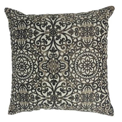 Damask Reversible Throw Pillow