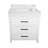 Bayla 30'' Single Bathroom Vanity with Engineered Stone Top-618850964