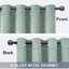 Aspire Homeware Linen 100% Blackout Single Panel Curtain for Complete Light Blocking and Better Sleep-393363544