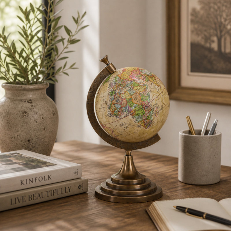Globe en aluminium / métal