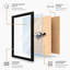 Floating in Stillness Minimalist - Framed Print-1481033813-1481033818