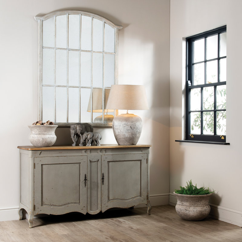 Algrange Wood Wall Mirror