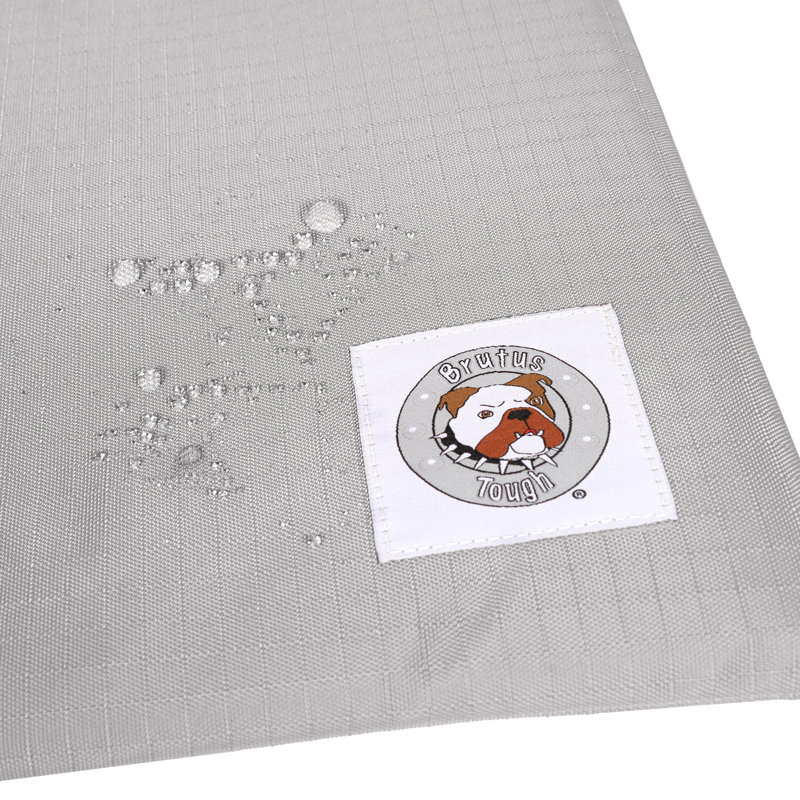 Medium Brutus Tough Chew Resistant Comfort Mat, Blue, Gris, Medium (36"w x 24"d x 1"h)