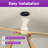 Karlena 52'' Ceiling Fan With Light Kit And Remote Control (Set of 2)-554465800