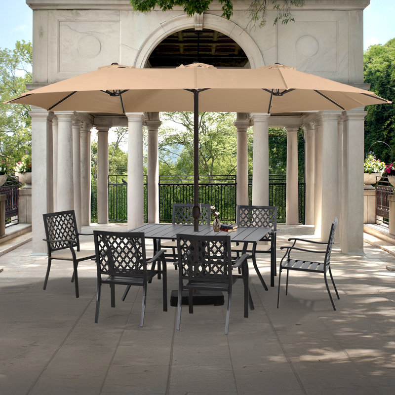 457.2cm Parasol, Khaki