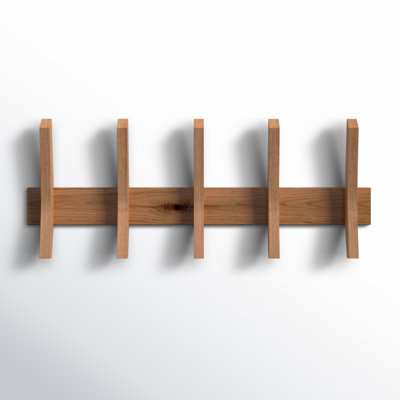 Sifford 5 - Hook Solid Wood Coat Rack