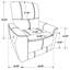 Fauteuil inclinable électrique Dove Grey