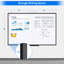 Tableau blanc magnétique effaçable à sec 60 po x 36 po