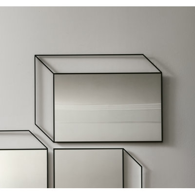 Azriah Iron Rectangle Mirror