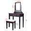 Ensemble de coiffeuse avec tabouret et miroir