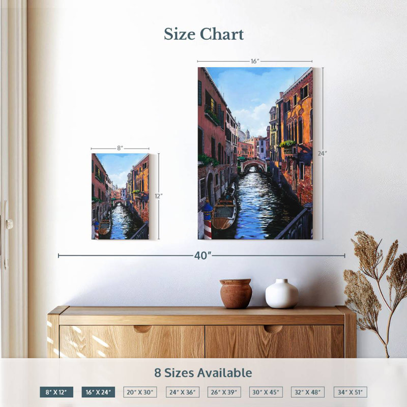 Nicci Garccio Venice, 12" H x 8" W