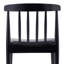 Chaise en bois massif de qualité commerciale avec dossier à lattes et siège en vinyle Lastasha-1394634723-1394634716