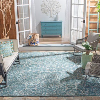 Dufort Performance Abstract Indoor/Outdoor Area Rug