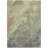 3' X 5' Artichoke Green And Taupe Abstract Washable Indoor Outdoor Area Rug