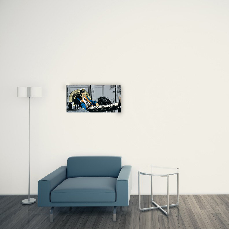 Pratt - No Frame Print on Wood, 50cm H x 100cm W x 1.8cm D