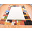 Tapis ivoire 9 pi 8 po x 13 pi 5 po Lori Buft Gabbeh Folk Art E7236816604445B380A019BFCEDFFCA4