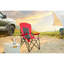 Fauteuil de jardin robuste à haut dossier 250LBS, chaise pliante portative avec porte-gobelet-894273959