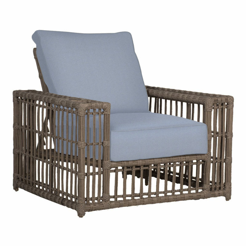 Fauteuil inclinable tissé Newport - Onyx, Welt, Chambray tonnelle, Onyx