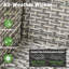 Ensemble de conversation en osier / rotin pour 4 personnes avec chaises pivotantes et coussins Wahkon-490268003