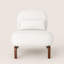 Chaise d'appoint moderne sans accoudoirs avec coussin-1454929538