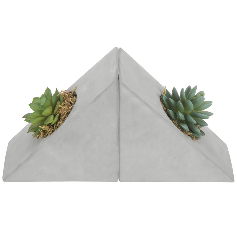 Concrete / Cement Non-Skid Bookends