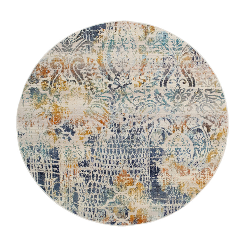 Anselmo Indoor Rug, Round 5'