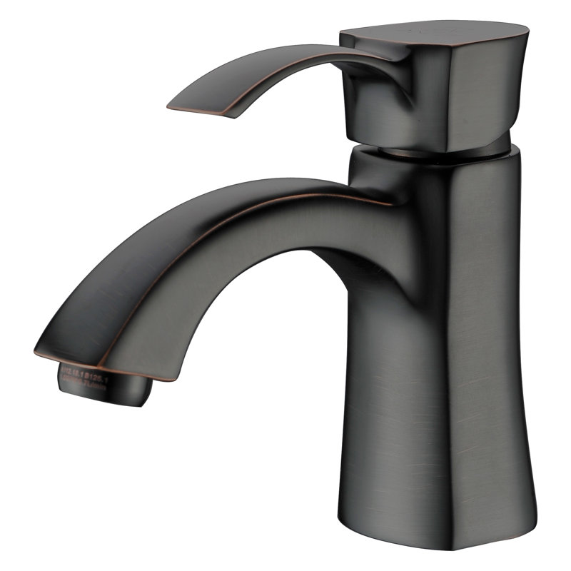 Alto Single-handle Bathroom Faucet with Drain Assembly, Oil Rubbed Bronze
