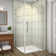 Avalux GS 32 in. W x 38 in. D x 72 in. H Frameless Shower Enclosure in , Clear Glass