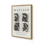 Nus Noir Matisse, reproduction d'art sur cadre argent poli-1162922784-1162922801