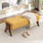 Chenice Upholstered Solid Wood Leg Bench-127275624