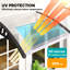 Dongguan Xiyite Trading Co., Ltd. 303 cm W x 96 cm D Polycarbonate Door / Window Awning