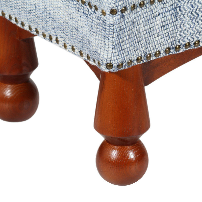 Jaryan Solid Wood Accent Stool