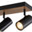 5-Light Ceiling Track Spotlight with Rotatable Arms & Adjustable Heads