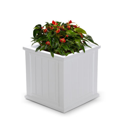 Selevae Resin Planter Box with Water Reservoir