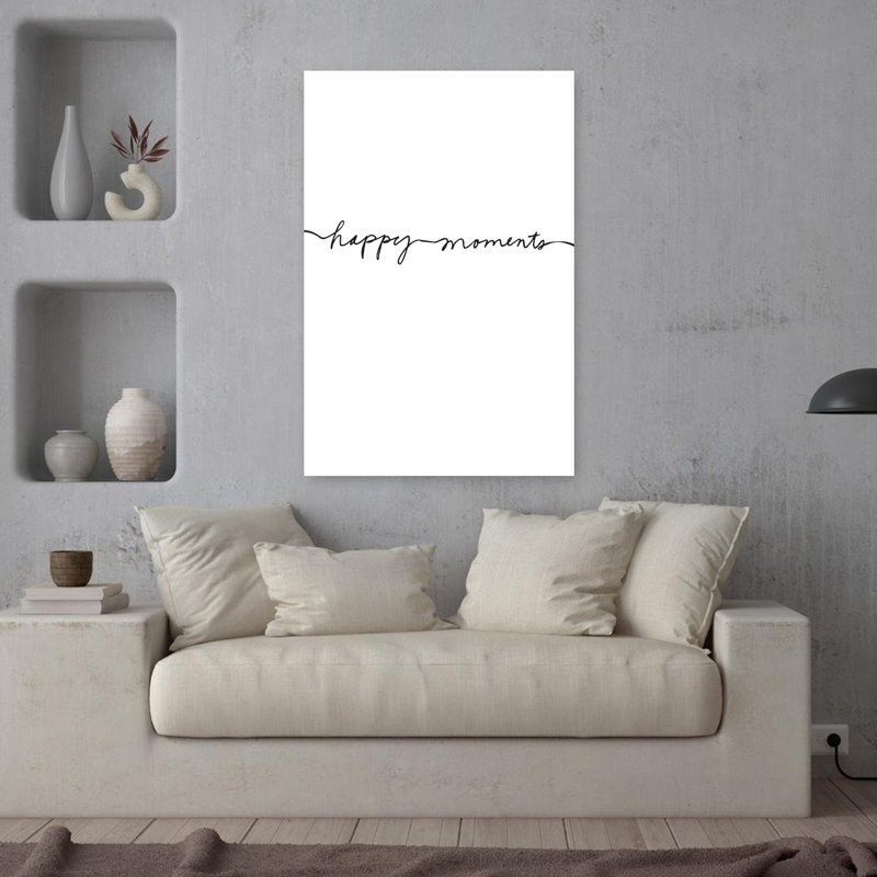 Happy Moments, art contemporain abstrait, H 36 po x l 24 po