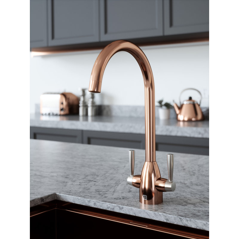 Belfry Kitchen Astoria Kitchen Faucet, Nickel, Nickel