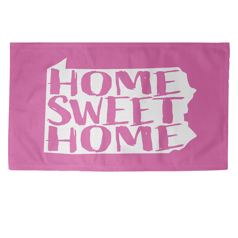 Tapis de maison rose de pennsylvanie, Rectangle 5 pi x 7 pi